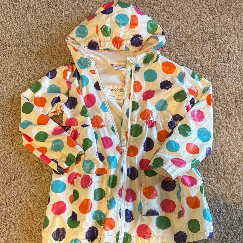 Hanna Andersson Multicolor Polka Dot Jacket
